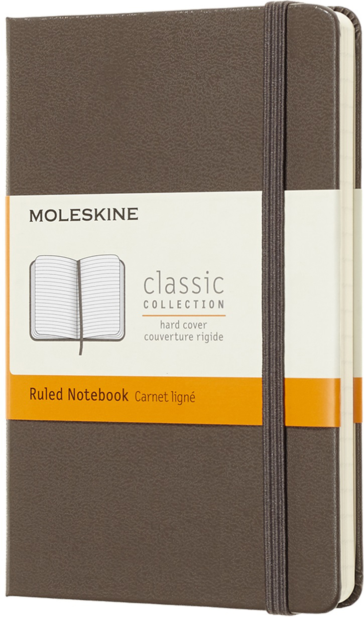 Moleskine Блокнот Classic Pocket 9 x 14 см 96 листов в линейку цвет коричневый Moleskine Блокнот Classic Pocket 9 x 14 см 96 листов в линейку цвет коричневый