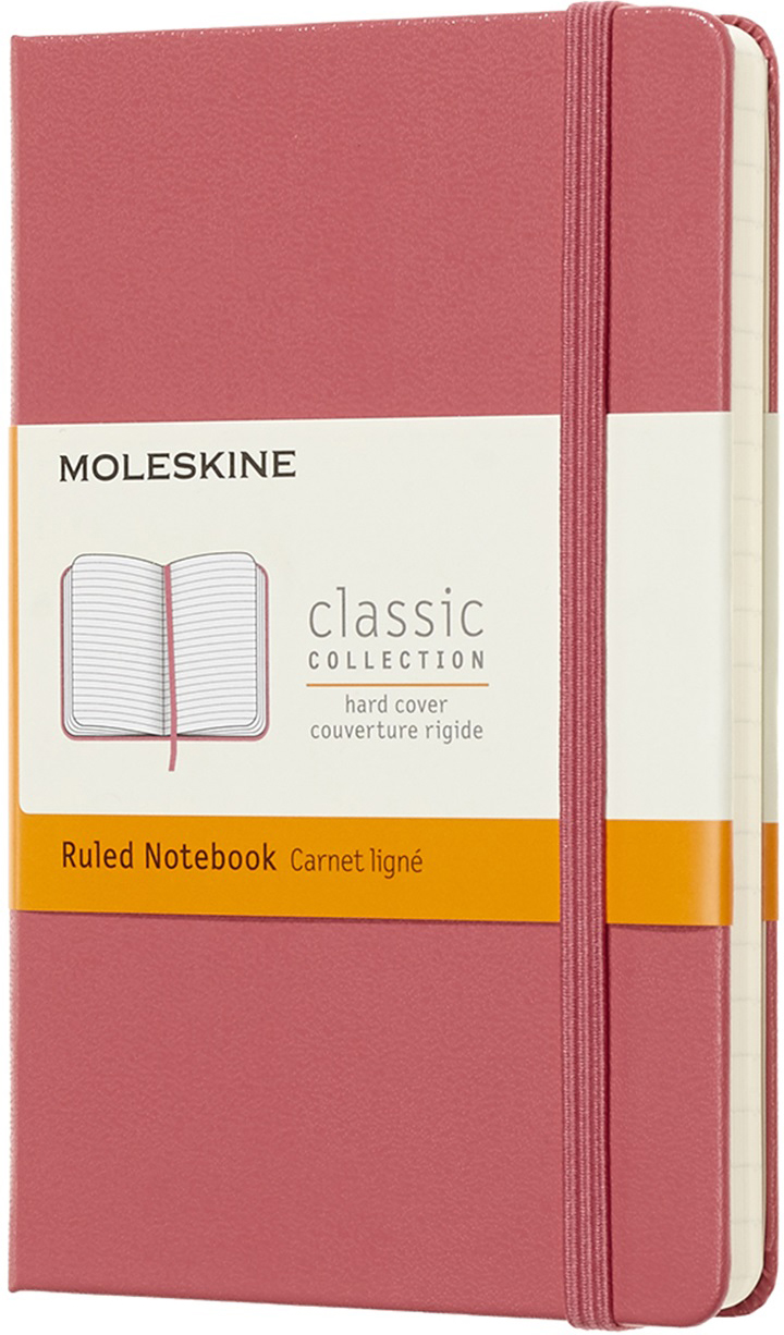 Moleskine Блокнот Classic Pocket 9 x 14 см 96 листов в линейку цвет розовый Moleskine Блокнот Classic Pocket 9 x 14 см 96 листов в линейку цвет розовый