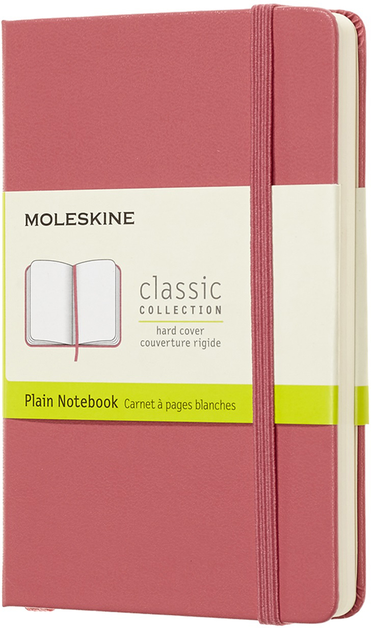 Moleskine Блокнот Classic Pocket 9 x 14 см 96 листов нелинованный цвет розовый Moleskine Блокнот Classic Pocket 9 x 14 см 96 листов нелинованный цвет розовый