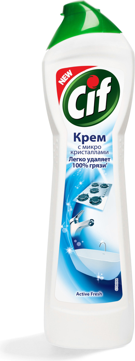 фото Cif Чистящий крем "Active Fresh", универсальный, 500 мл