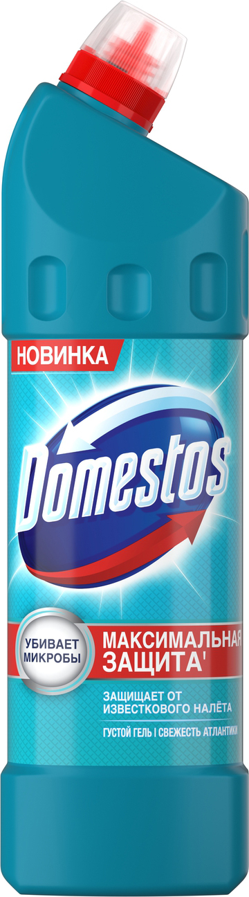 фото Domestos Чистящее средство для унитаза, атлантическая свежесть, 1 л