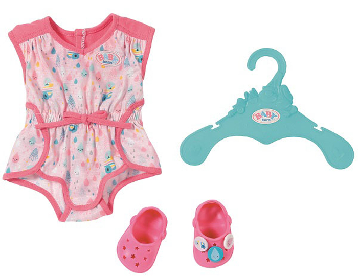 фото Zapf Creation Одежда для кукол Baby Born Пижамка с обувью