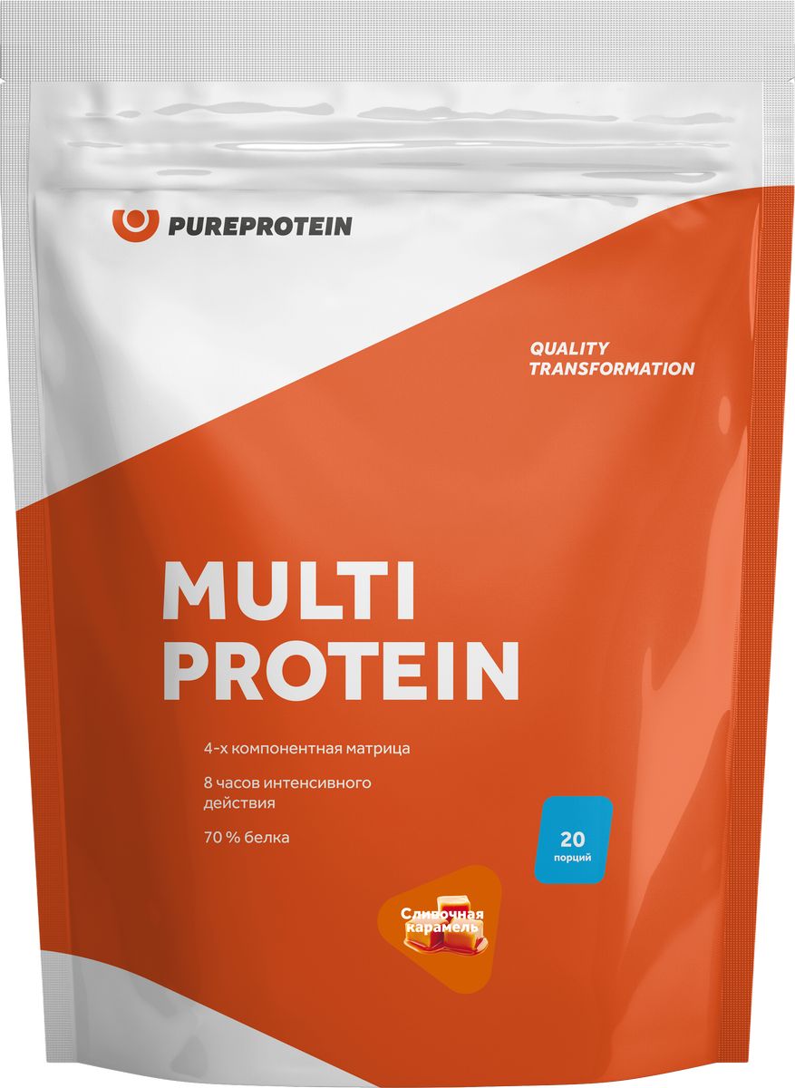 Протеин Pure Protein Multi Protein, сливочная карамель, 600 г