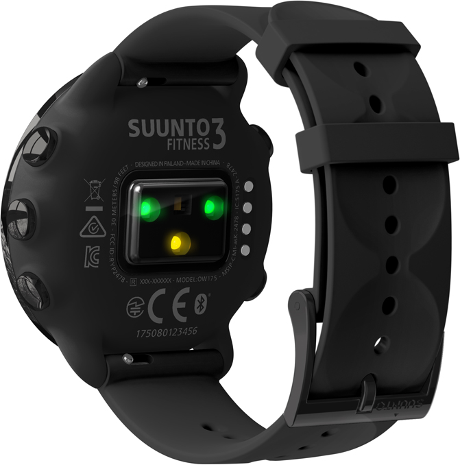 фото Спортивные часы Suunto 3 Fitness Watch All Black
