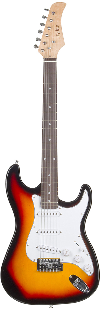 Электрогитара (Stratocaster) Fabio ST100 оранжевый — купить в интернет ...