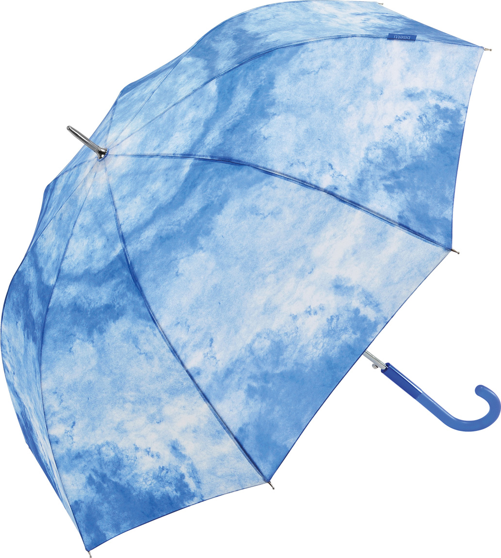 фото Зонт-трость женский Bisetti, полуавтомат, цвет: синий. 34081-1