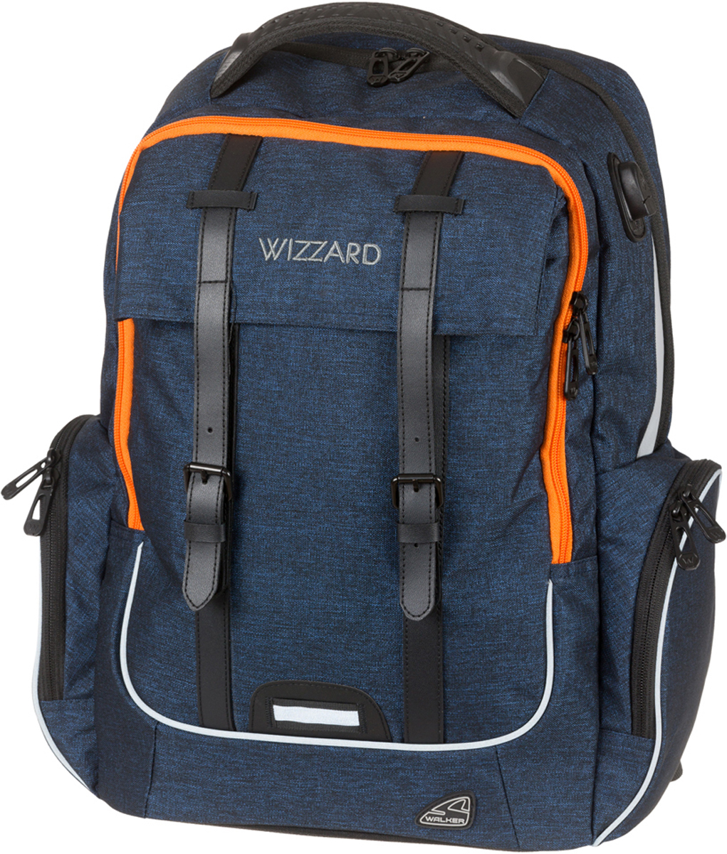 фото Schneiders Рюкзак Walker Wizard Academy Dark Blue Melange