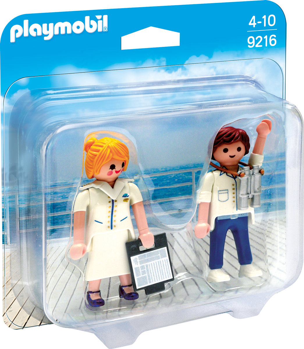 фото Playmobil Игровой набор Дуо Капитан круизного корабля