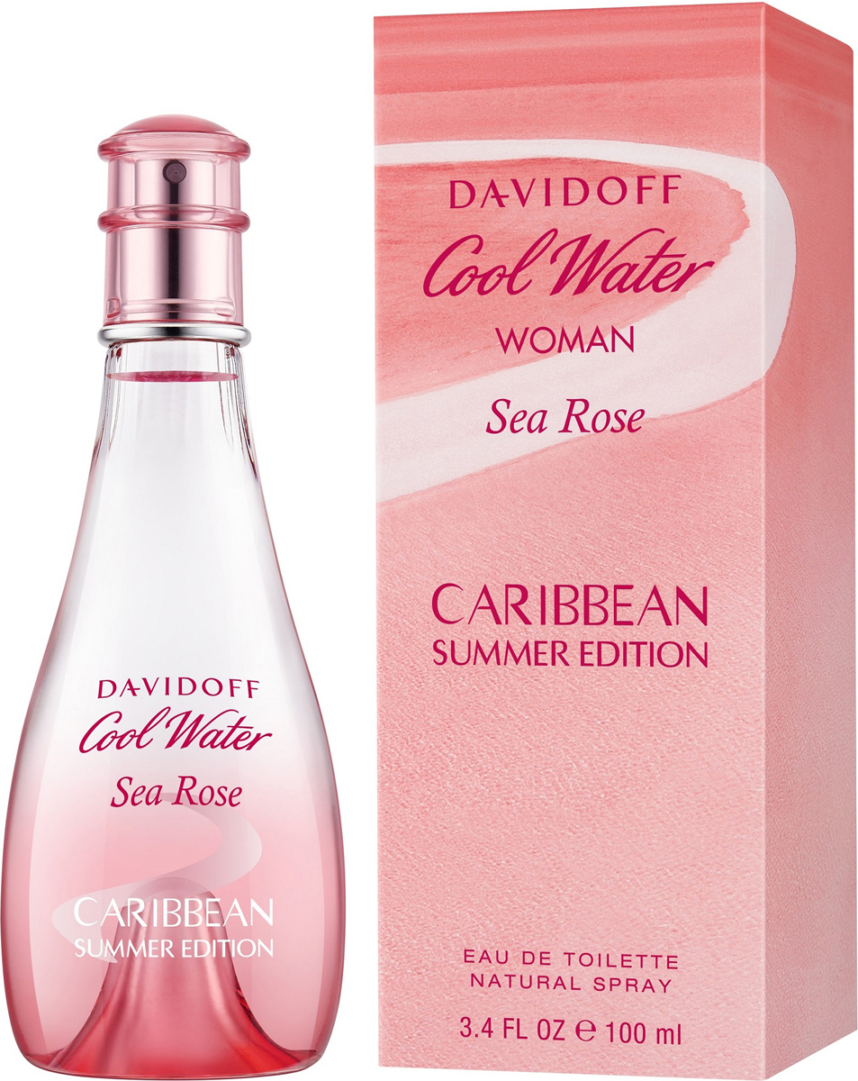 Davidoff Cool Water Sea Rose Туалетная вода 100 мл (лимитированный выпуск)