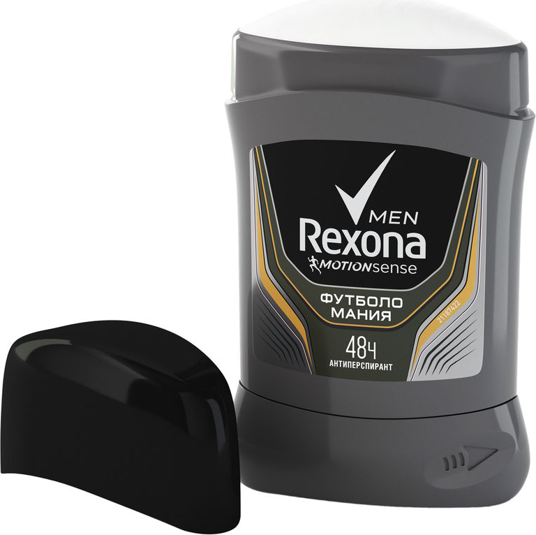 фото Антиперспирант-карандаш Rexona Men Футболомания, 50 мл