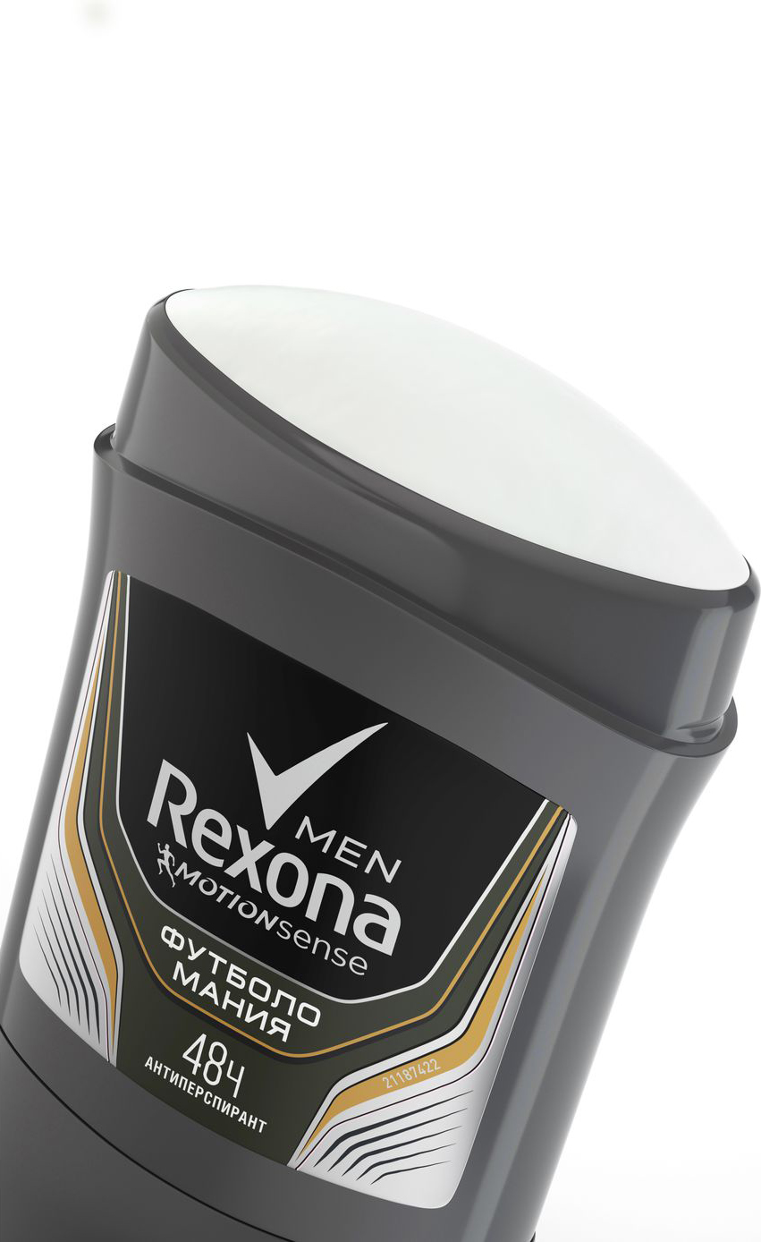 фото Антиперспирант-карандаш Rexona Men Футболомания, 50 мл