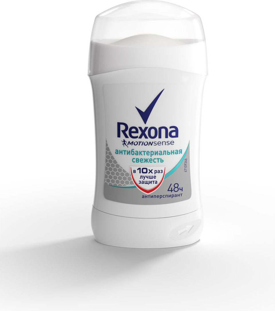 фото Антиперспирант-карандаш Rexona Антибактериальная свежесть, 40 мл