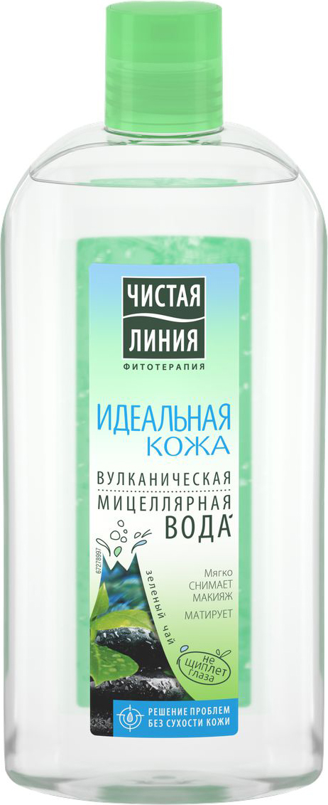 Чистая Линия мицеллярная вода Идеальная кожа, 400 мл