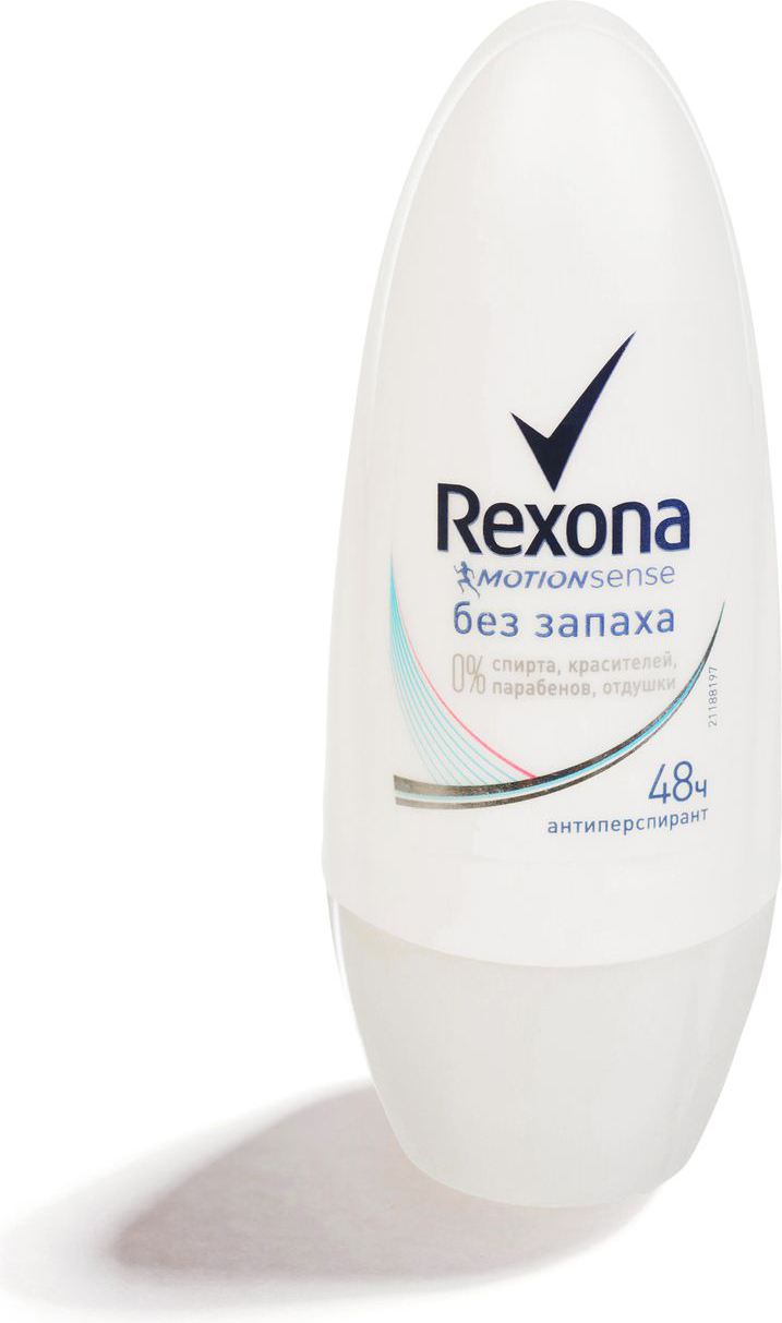 фото Антиперспирант-ролл Rexona Без запаха, 50 мл