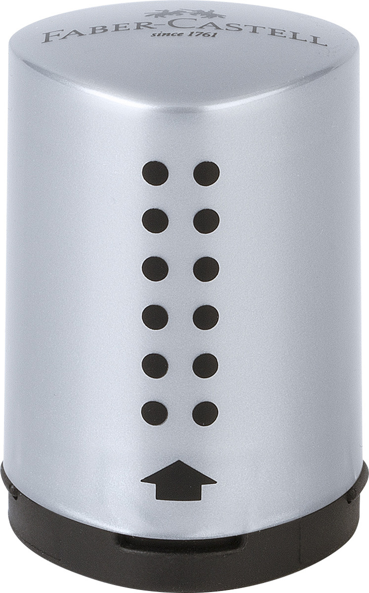 Faber-Castell Точилка Grip 2001 Mini цвет серый