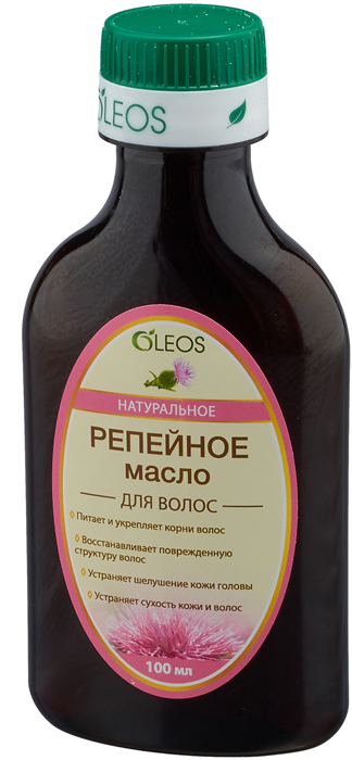 Репейное масло Oleos, 100 мл