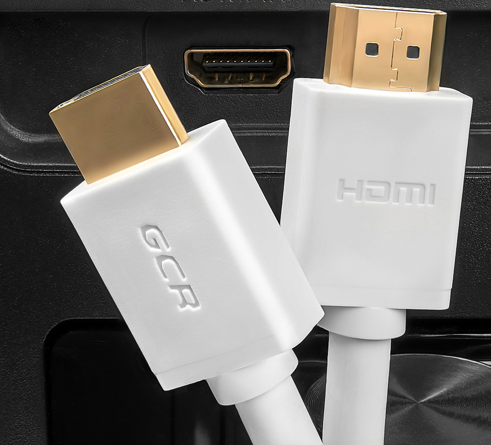 фото Greenconnect GCR-HM761, White кабель HDMI/HDMI v2.0 (3 м)