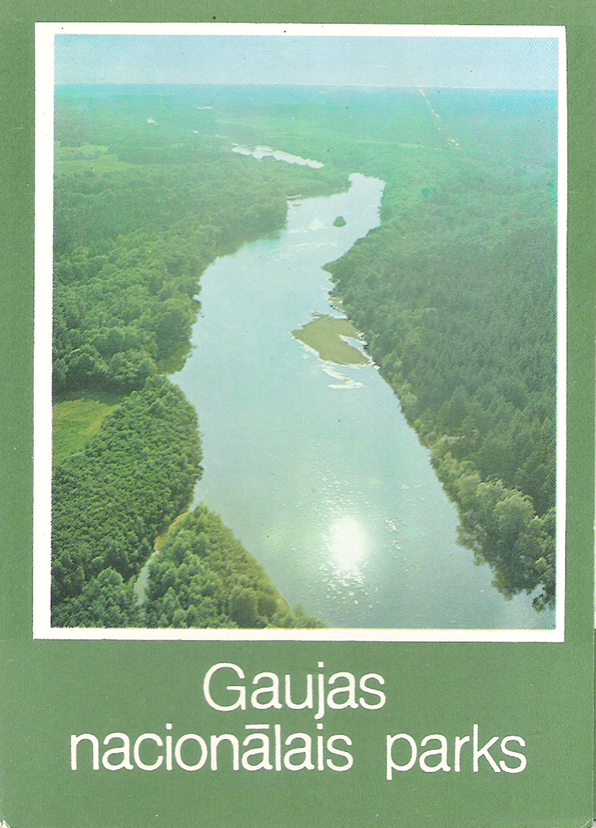 фото Gaujas Nacionalais Parks / Национальный парк Гауи (набор из 18 открыток) Avots