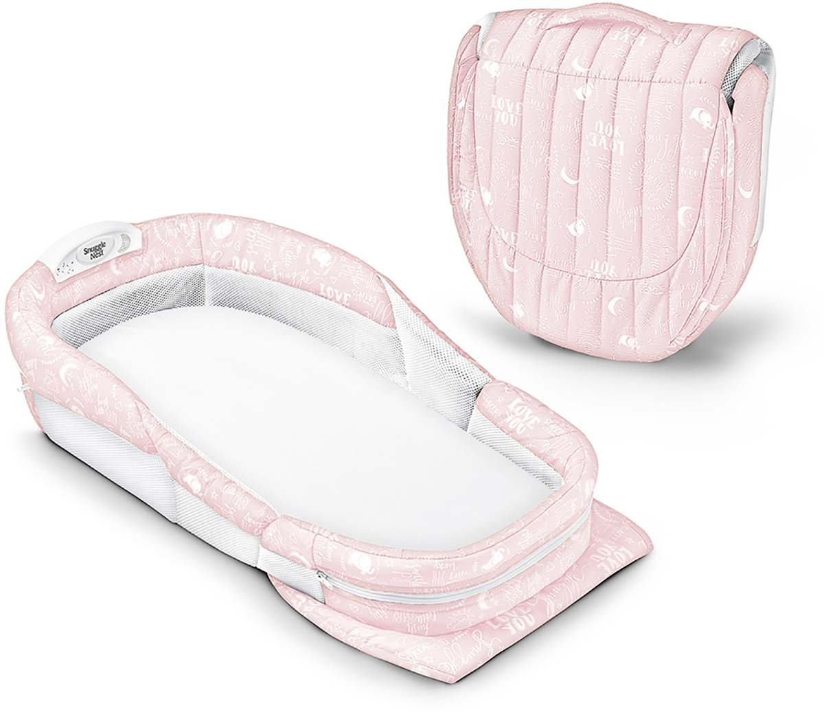 фото Baby Delight Дополнительная кровать ХL цвет розовый