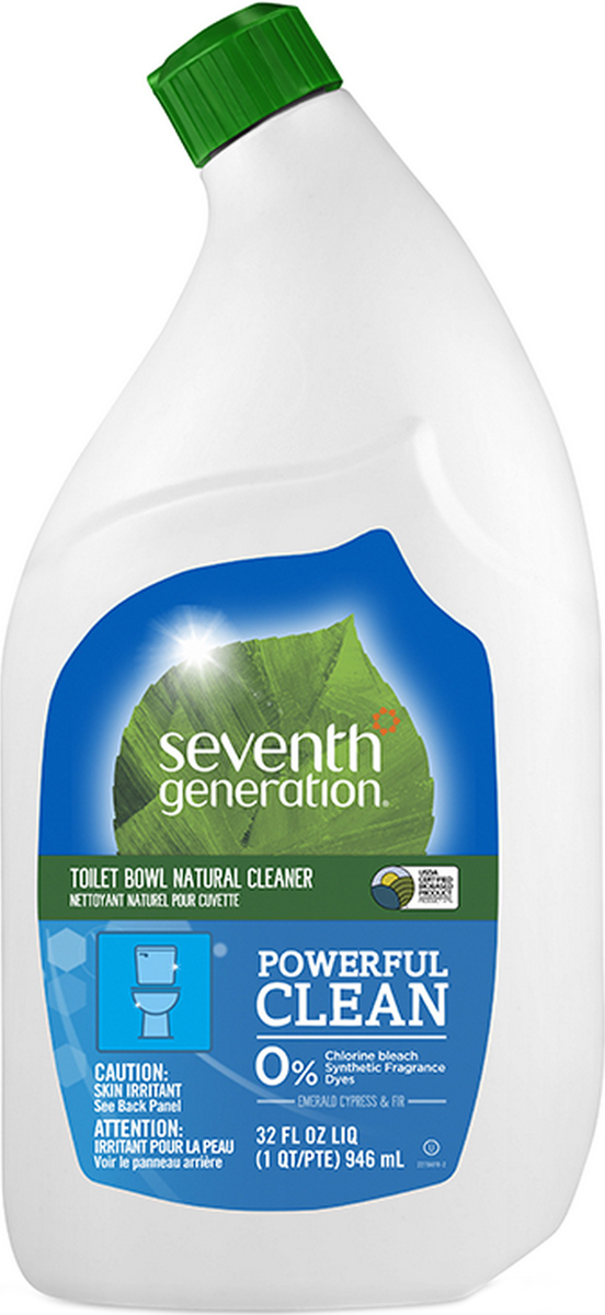 Clean 7. Seventh Generation. Toilet Bowl Cleaner. Clean Bowl clean. Nature чистящее.