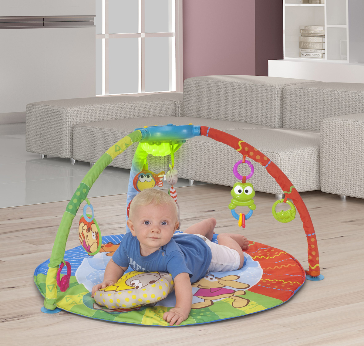 фото Chicco Развивающий коврик Bubble Gym 3 в 1