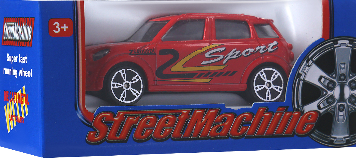 фото Pioneer Toys Машинка Street Machine Sport цвет красный