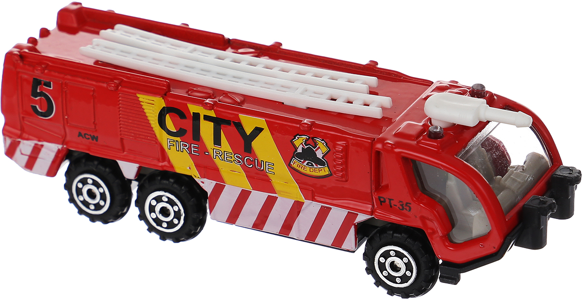 фото Pioneer Toys Машинка Street Machine CITY цвет красный