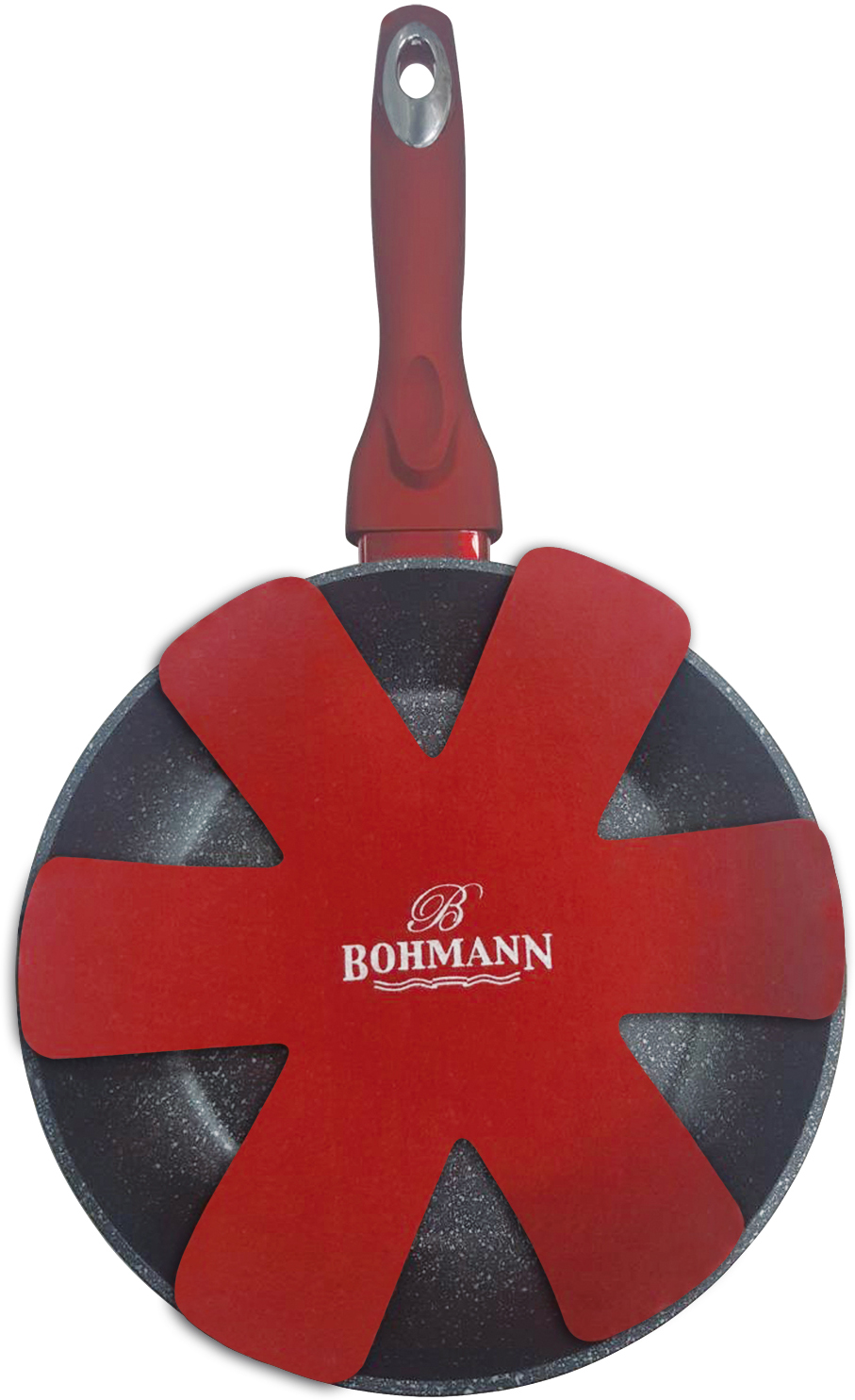 фото Сковорода "Bohmann", мраморное антипригарное покрытие, диаметр 26 см. BH 1005-26MRB