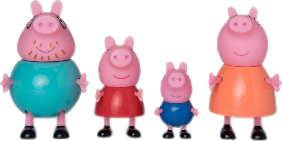 Peppa Pig Игровой набор Семья Свинки Пеппы