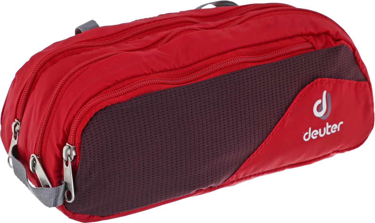 фото Косметичка Deuter "Wash Bag Tour II", цвет: бордовый, 1,2 л