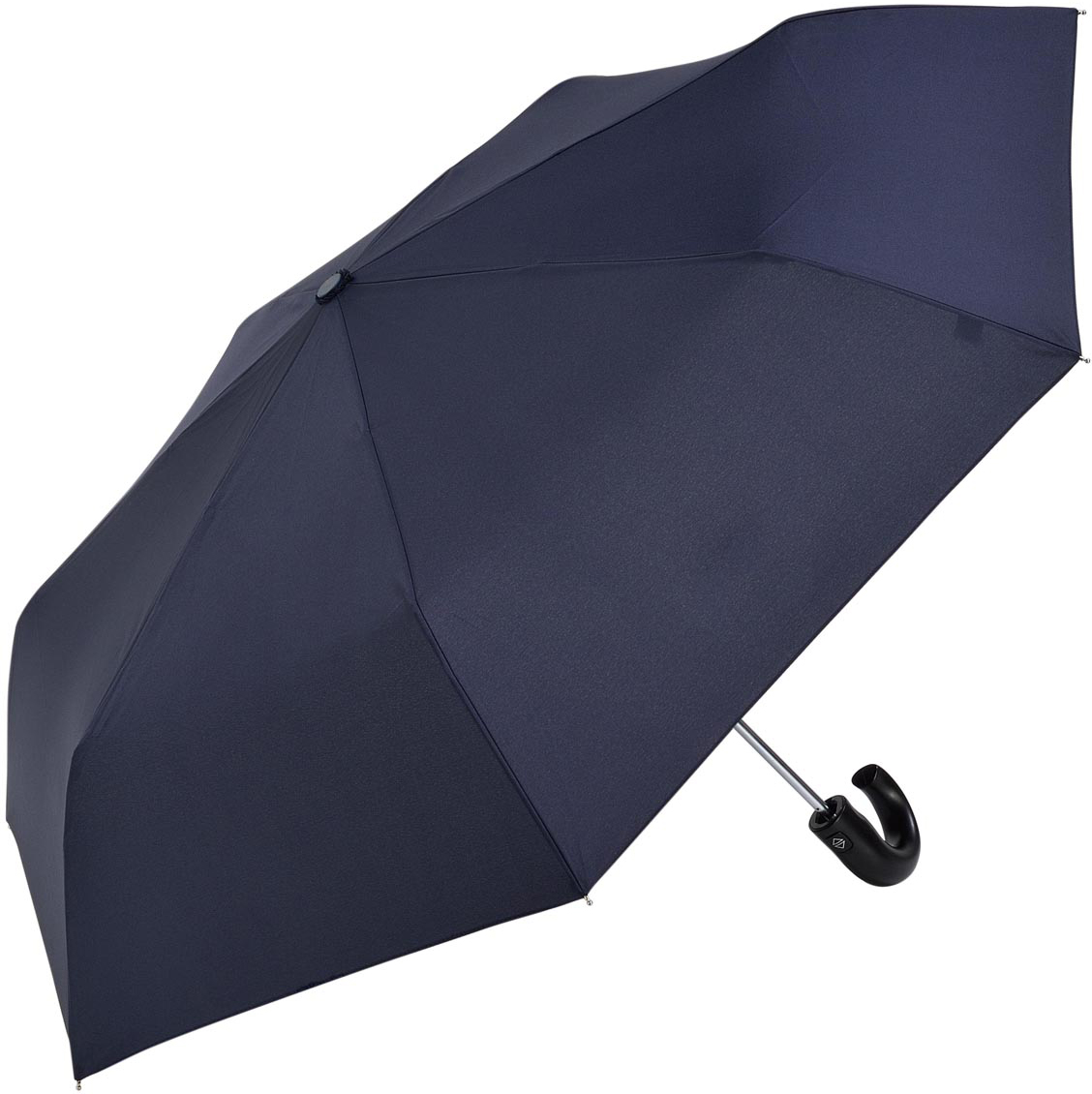 Зонт мужской C-Collection, автомат, 3 сложения, цвет: синий. 227-5