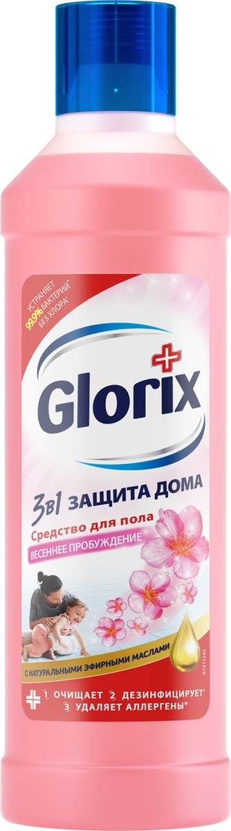 фото Средство для мытья пола Glorix "Весеннее пробуждение", 1 л