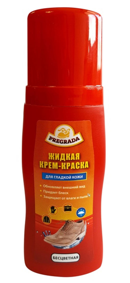 фото Жидкая крем-краска для гладкой кожи "Pregrada", бесцветная, 75 мл