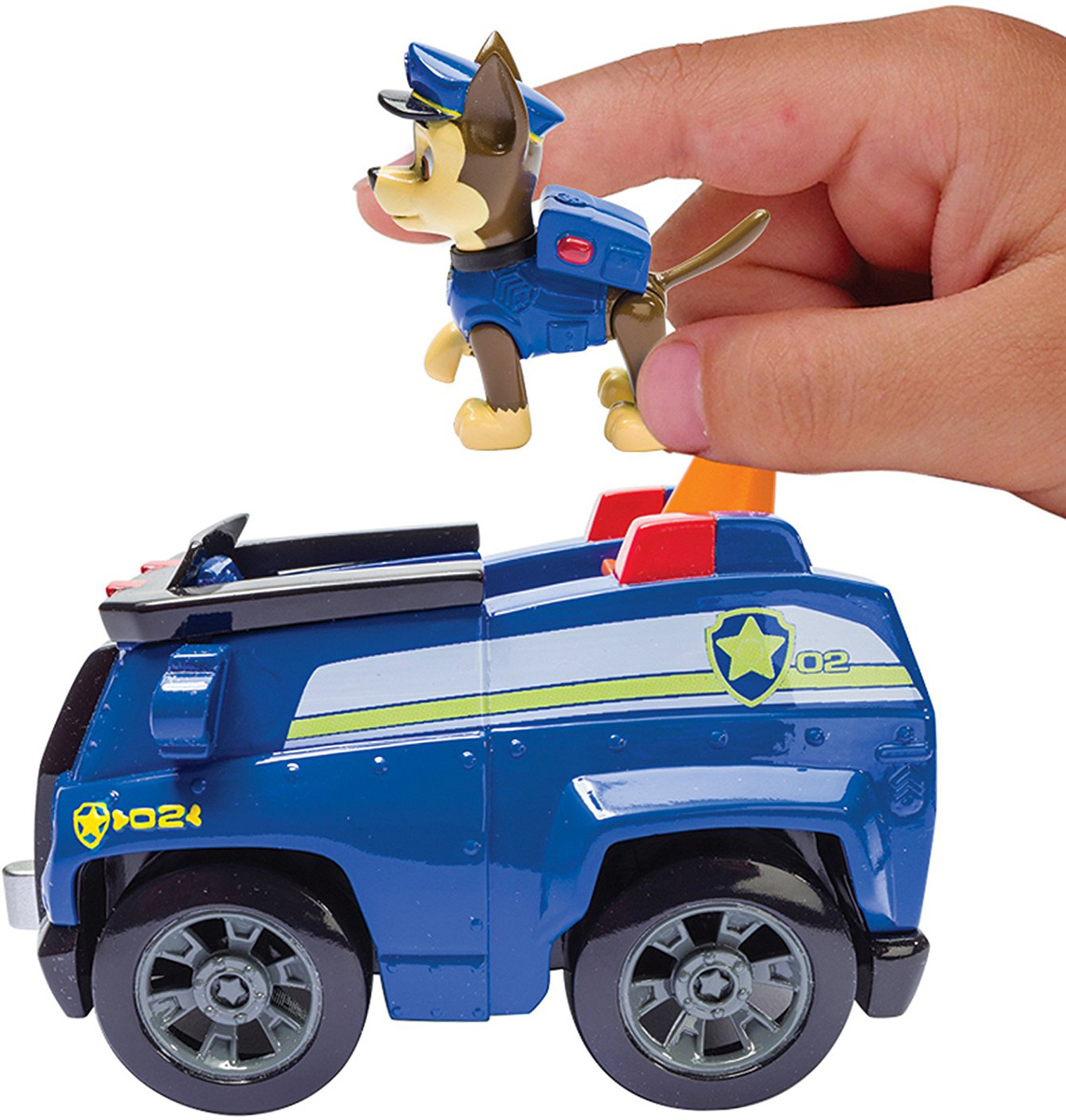 фото Paw Patrol Игровой набор Машинка спасателя и щенок Chase's 20101571