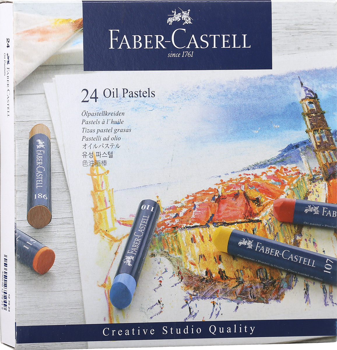 Faber-Castell Масляная пастель Studio Quality Oil Pastels 24 шт Faber-Castell Масляная пастель Studio Quality Oil Pastels 24 шт