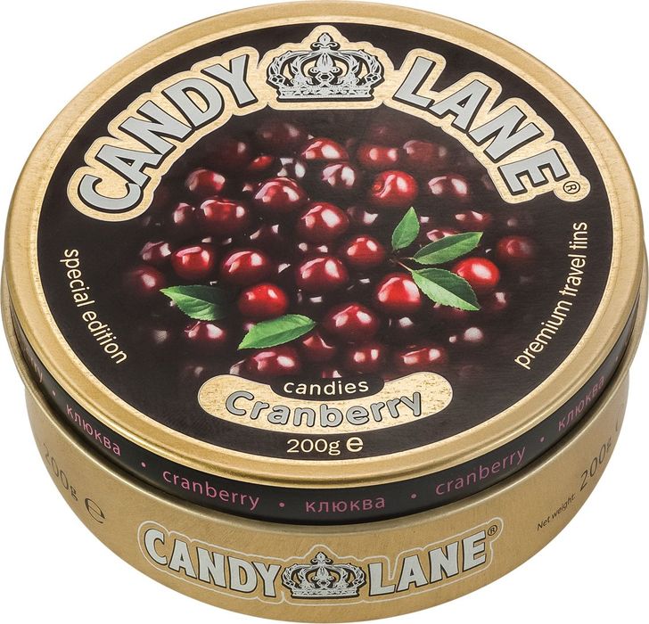 фото Сладкая Сказка Candy Lane карамель леденцовая клюква, 200 г