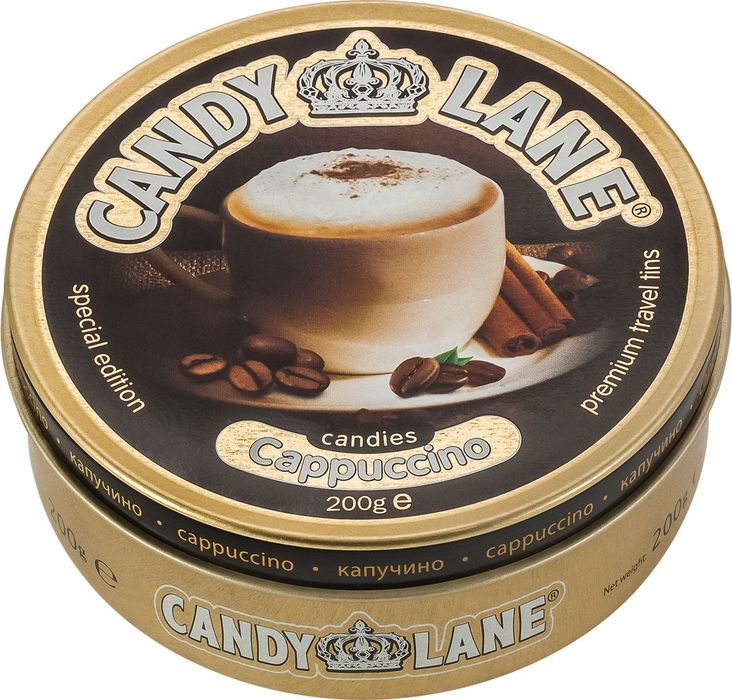 фото Сладкая Сказка Candy Lane карамель леденцовая капучино, 200 г