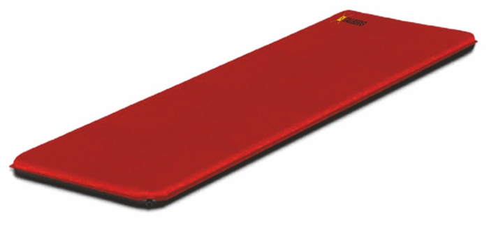 Коврик самонадувающийся Talberg Camping Mat, цвет: красный, черный, 198 х 70 см коврик самонадувающийся talberg camping mat цвет красный черный 198 х 70 см