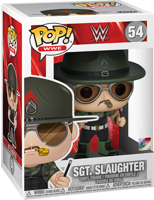 фото Funko POP! Vinyl Фигурка WWE S8 Sgt. Slaughter 30988