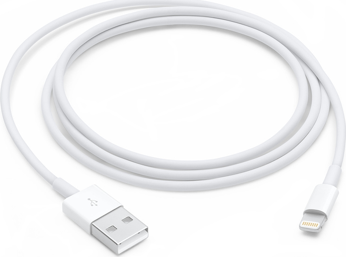 фото Apple MQUE2ZM/A кабель Lightning - USB (1 м)