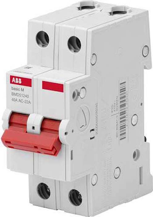 фото Выключатель нагрузки ABB, 2P, 63A, BMD51263