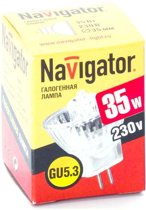 фото Лампа "Navigator", 94 205 JCDR, 35W, G5.3, 230V, 2000h