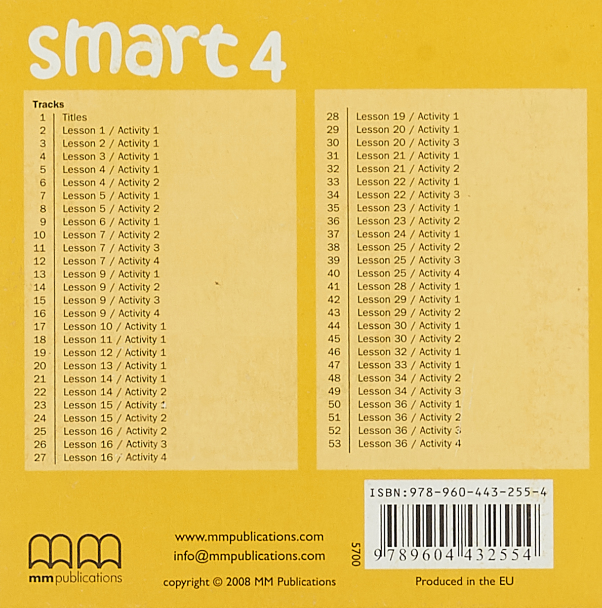 фото SMART GRAMMAR AND VOCABULARY 4 CLASS CD