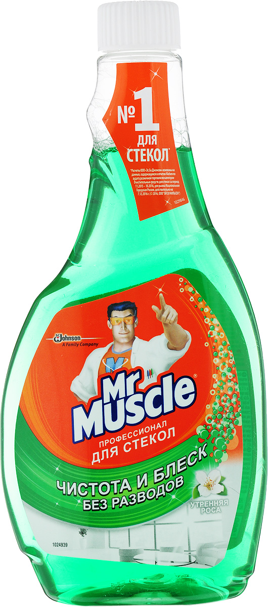 Средство для стекол и поверхностей Mr Muscle