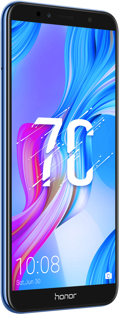 фото Смартфон Honor 7C, 32 ГБ, синий