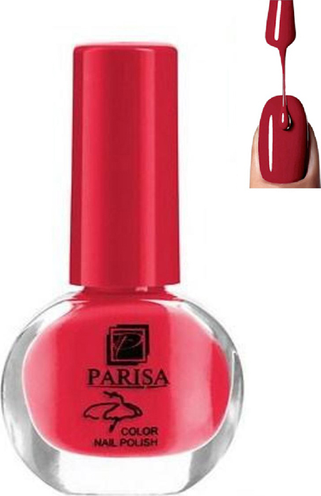 Parisa Лак для ногтей, тон №41 красно-малиновый матовый, 7 мл