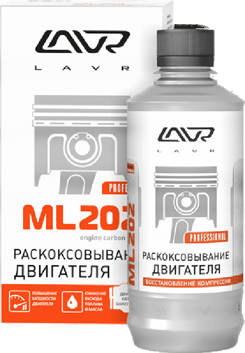Жидкость для раскоксовывания двигателя LAVR Жидкость для раскоксовывания двигателя LAVR