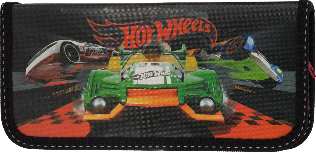 фото Hot Wheels Пенал цвет черный красный зеленый HWFB-RT2-033PR