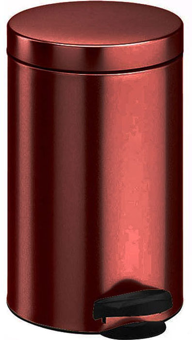 фото Ведро для мусора "Meliconi", цвет: бордовый, 5 л. 6909