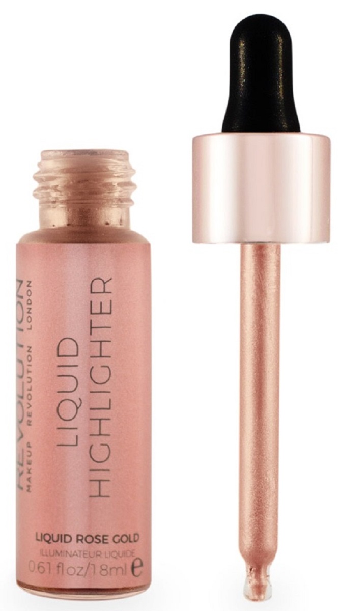 Makeup Revolution Жидкий хайлайтер Liquid Highlighter Liquid Rose Gold